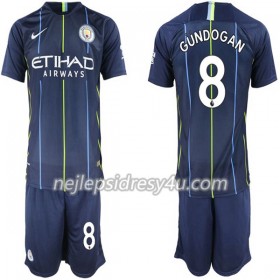 Fotbalový Dres Manchester City Gundogan 8 Dětské Venkovní 2018/19